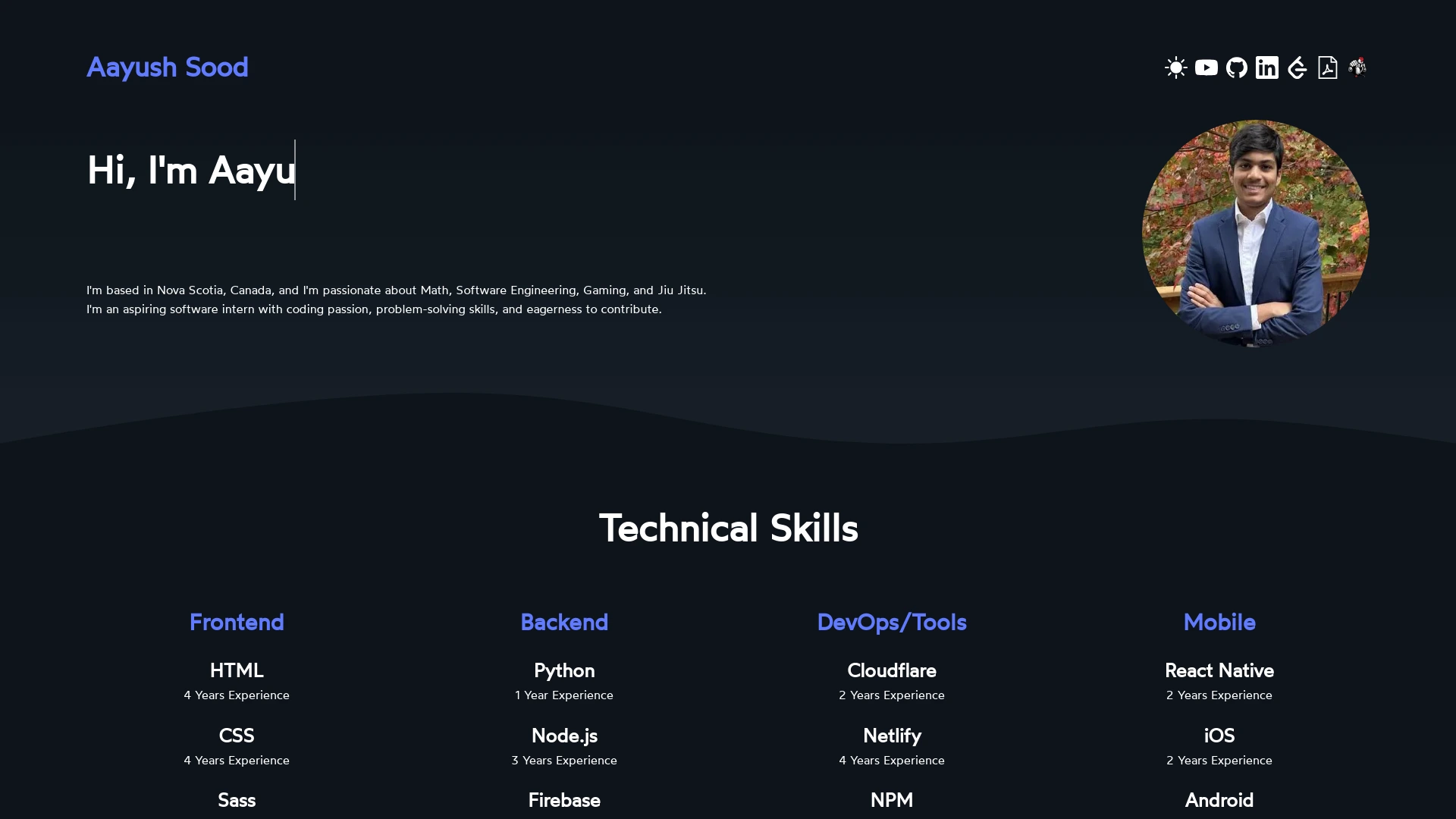 Old Website